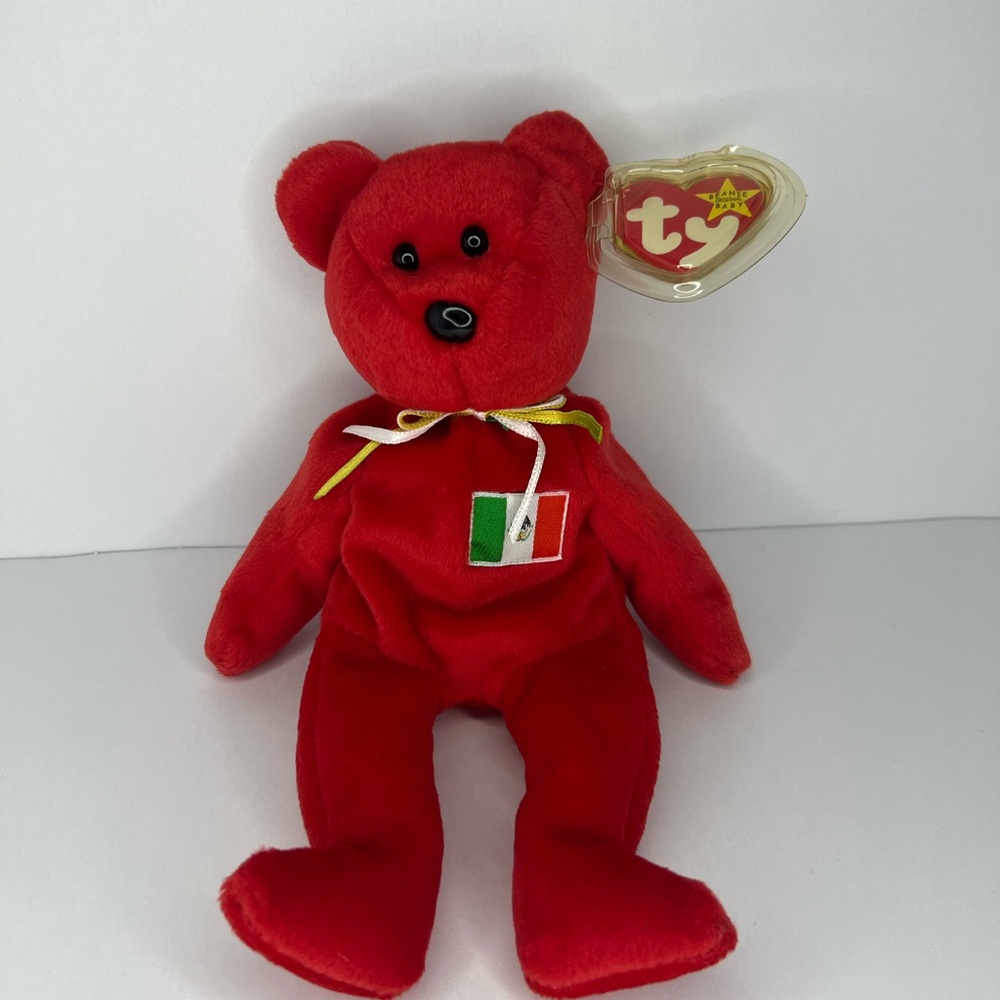 TY 4299 Beanie Baby Osito Bear 1999 - Mexico